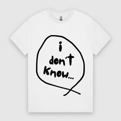 I don't Know... Men's Tee Thumbnail